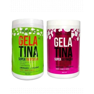 Kit 2 Gelatinas Cachos bombados Super Definição+Super Transição em Oferta na Shopee