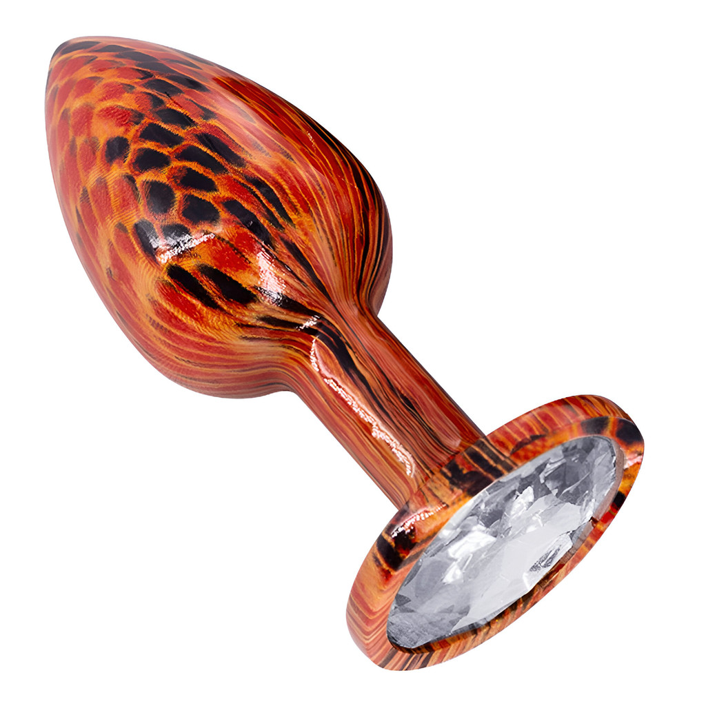 Plug Anal de Luxo "P" no Formato Cônico - 6,2 x 2,6 cm | VM em Oferta na Shopee