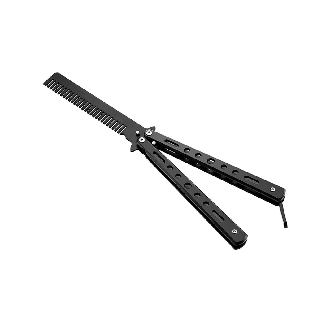 Canivete Butterfly para Treino Pente Black LXSD-1