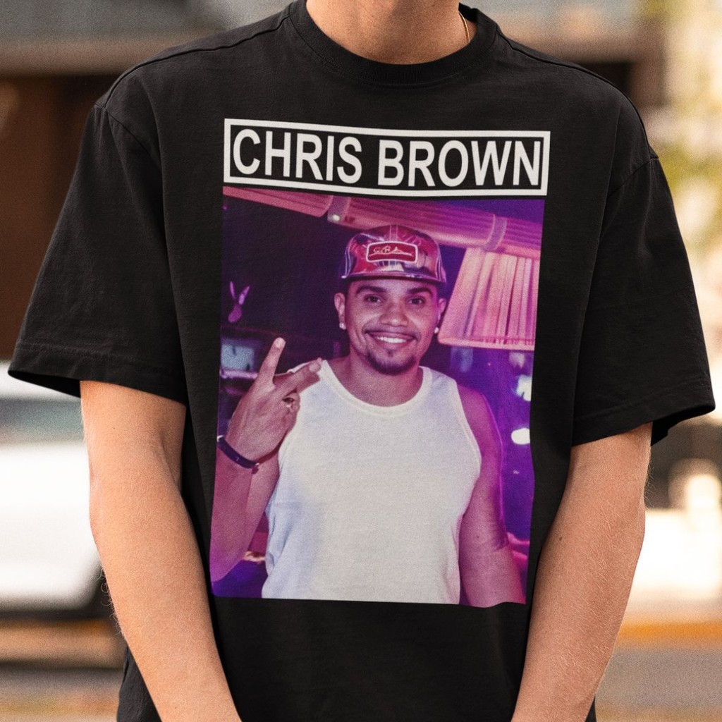 Camiseta Chris Brown Algodão Naldo Benny Mentiroso Meme Rapper Engraçada