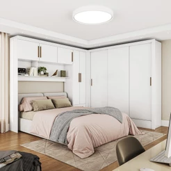 Guarda-roupa Casal Modulado 5 Portas Santiago 3 Portas 5 Gavetas