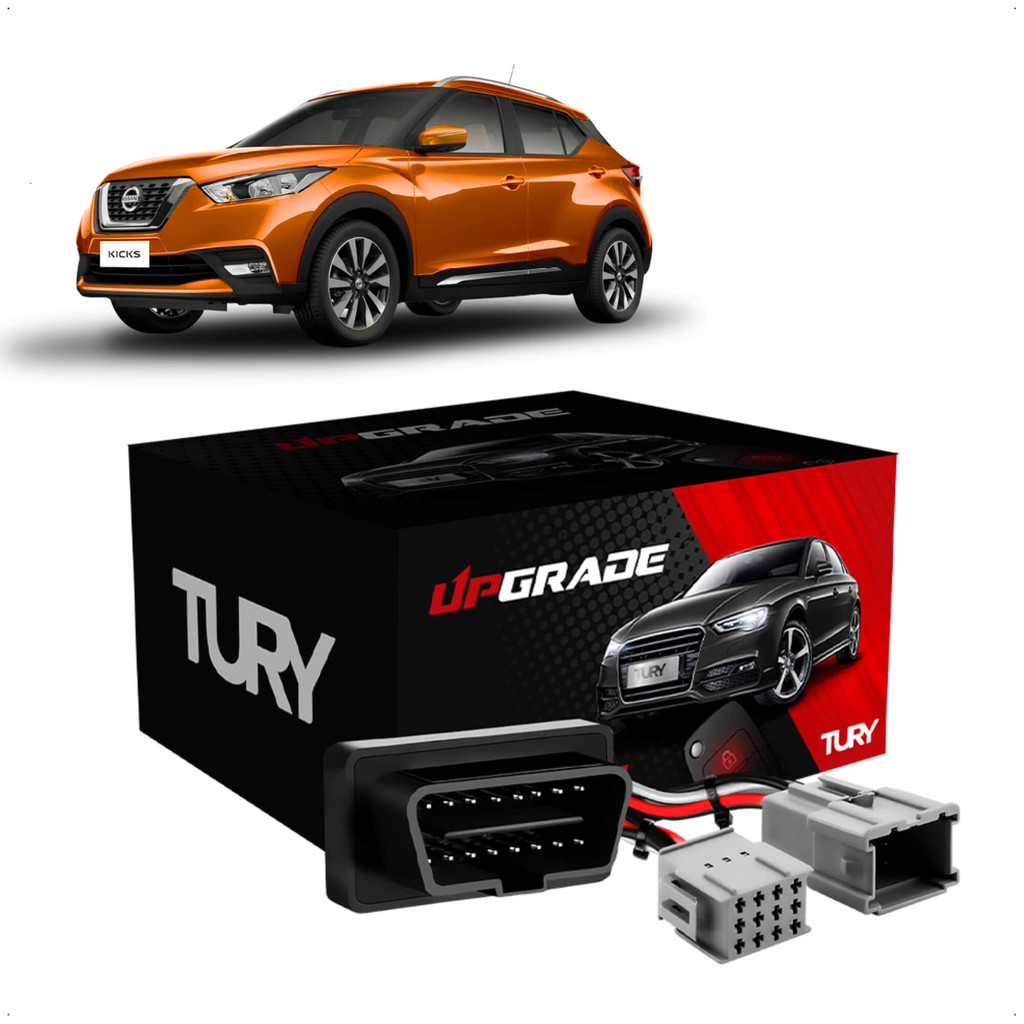 Módulo de Vidro Tury PRO 3.2DO p/ Kicks 2016+ Com Antiesmagamento