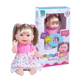 Boneca Infantil Nandinha Soletra Super Toys - 365 em Oferta na Shopee