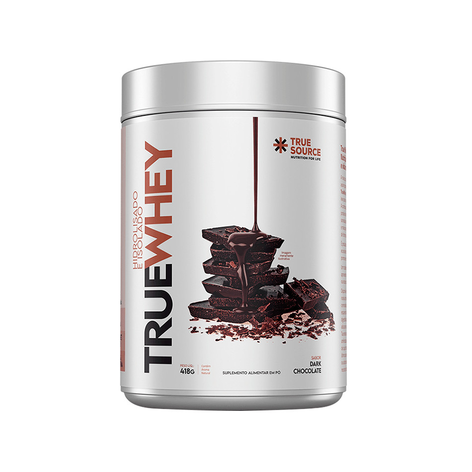 True Whey Protein Dark Chocolate 418g True Source em Oferta na Shopee