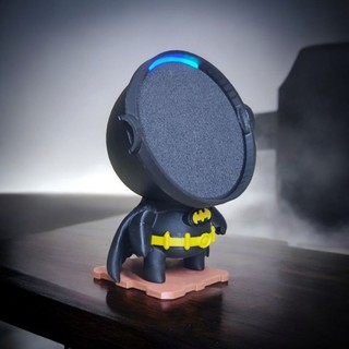 Suporte Alexa Echo Dot POP  Batman - Presente, decoração criativa, escultura, miniatura