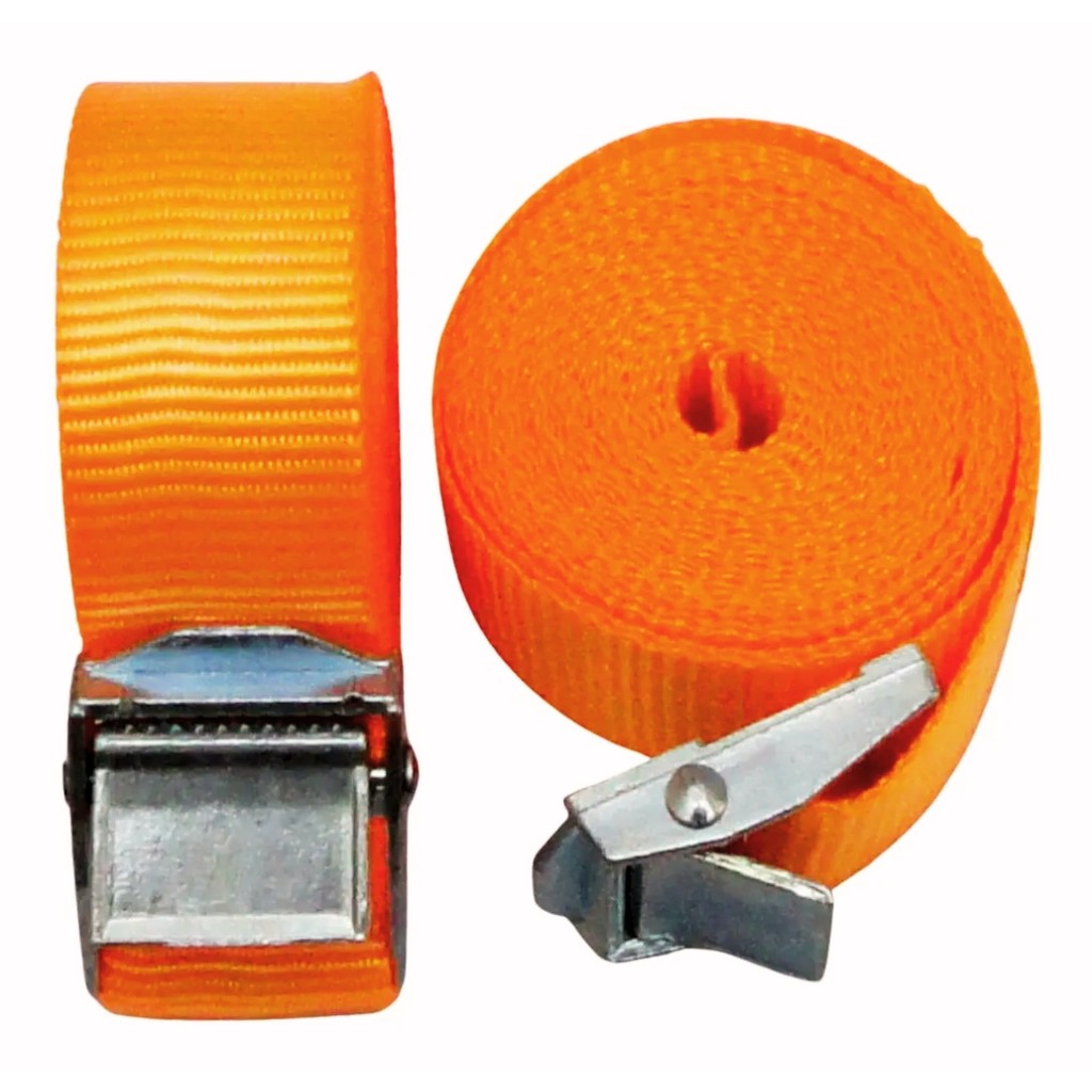 Cinta Para Amarrar Carga Sem Catraca 120kg Fixação Resistente Poliéster 2,5m Starfer em Oferta na Shopee