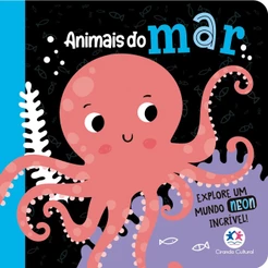 Livro Cartonado Animais do mar