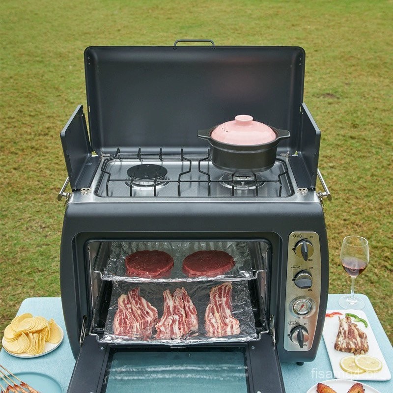 Forno Portátil à Prova de Vento