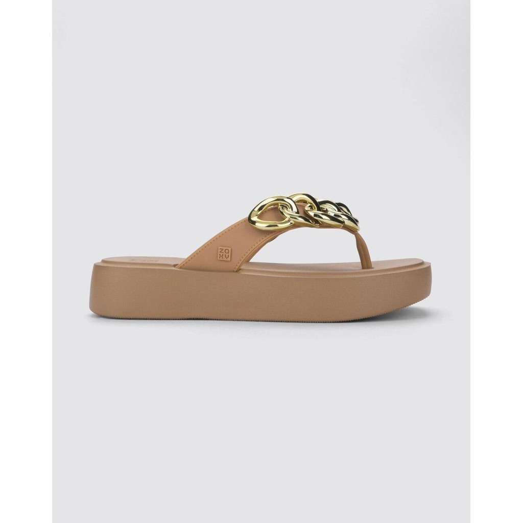 Chinelo Plataforma Feminino Zaxy Link em Oferta na Shopee