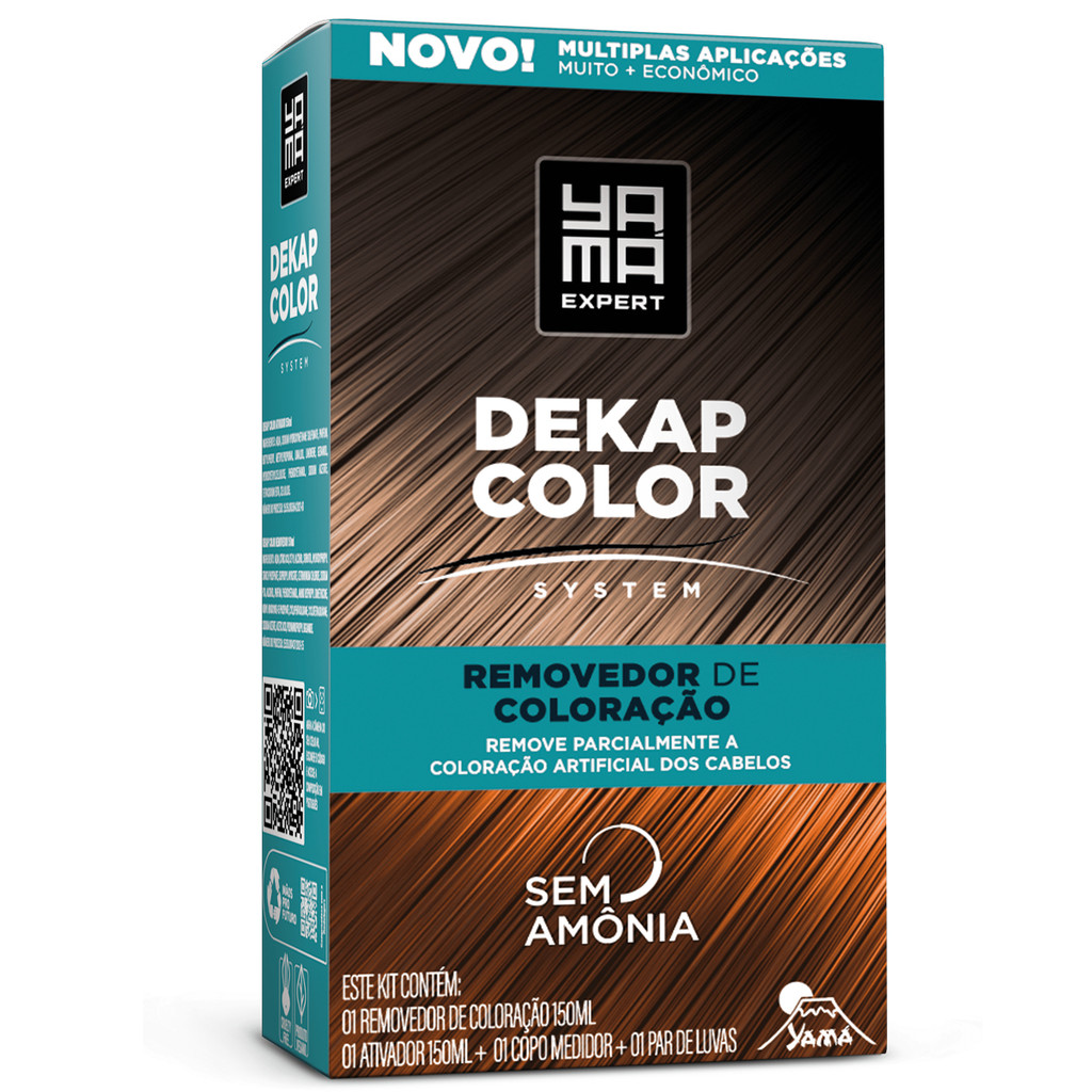 DEKAP COLOR REMOVEDOR DE COLORAÇÃO YAMÁ 300ML - Beauty
