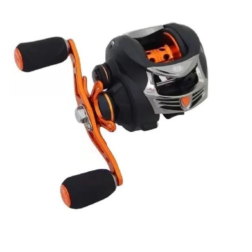 Carretilha Albatroz Python Gold Drag 4 kg 8 Rolamet Esquerda