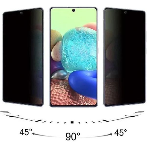 Kit Capa Transparente + Película Fosca Privacidade + Suporte de Anel para Xiaomi Poco X6 Pro