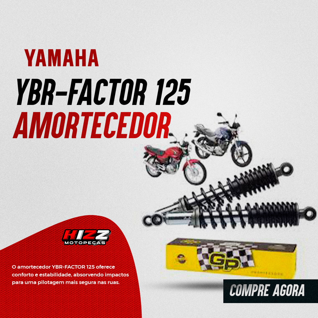 Amortecedor Gp7 (par) Com Reg. Ybr 125 SH - Spare Parts and Accessories for Vehicles
