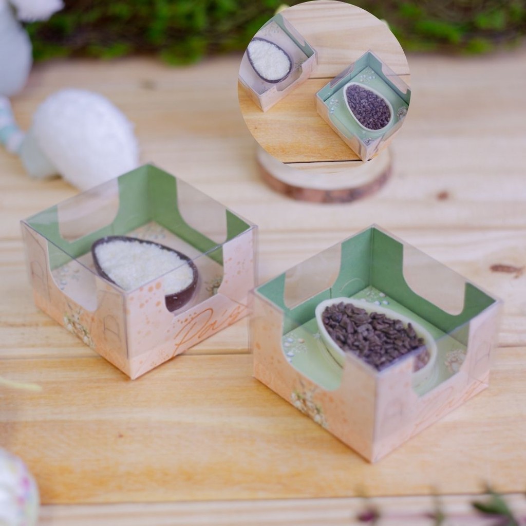 05 CAIXAS DEGUSTACAO ENCANTO 50G - COELHINHO ENCANTADO DUPLA FACE 5422 (PASCOA IDEIA OUTLET)