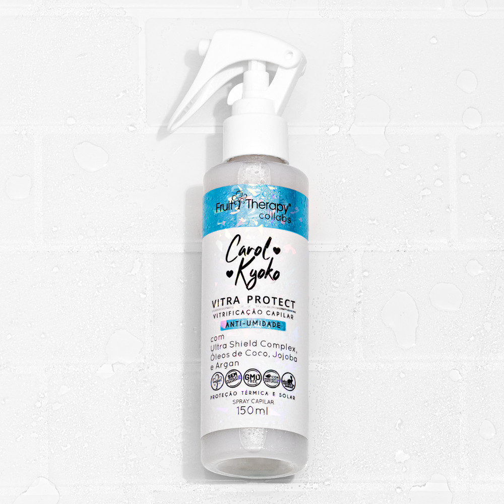 Spray Anti-Umidade Vitra Protect Finalizador Capilar Carol Kyoko 150ml