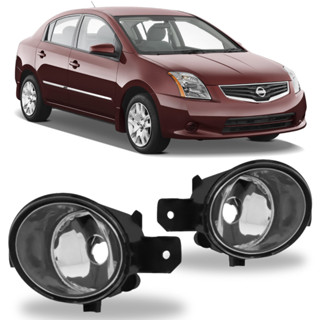 PAR FAROL MILHA NISSAN SENTRA 2007 08 09 10 11 12 13 14 A 19 em Oferta na Shopee