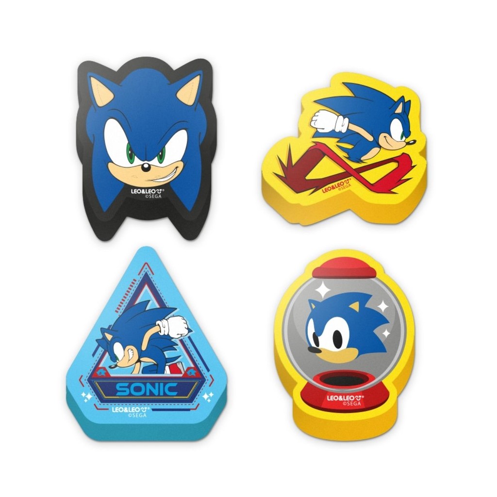 Borracha Blister Sortidos Sonic LEO&LEO