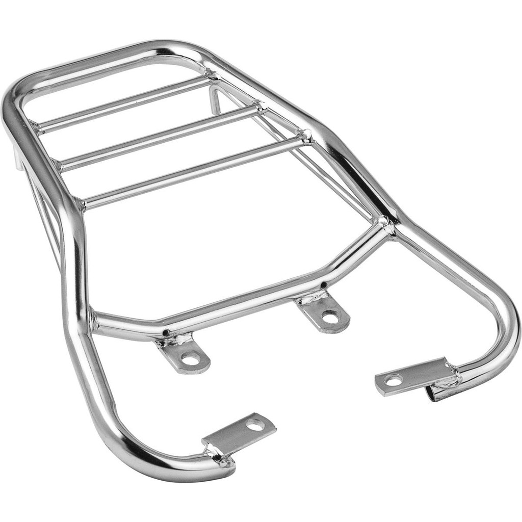 BAGAGEIRO CHURRASQUEIRA  REFORCADO   FAN 160   START 160 CROMADO POLIMET em Oferta na Shopee