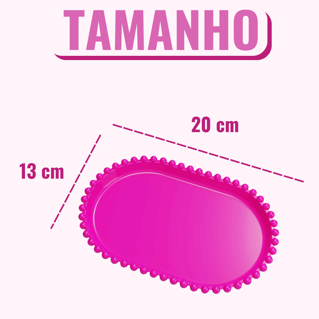 KIT 1 BANDEJA PEROLA + 1 MINI BOLEIRA PEROLA FESTA