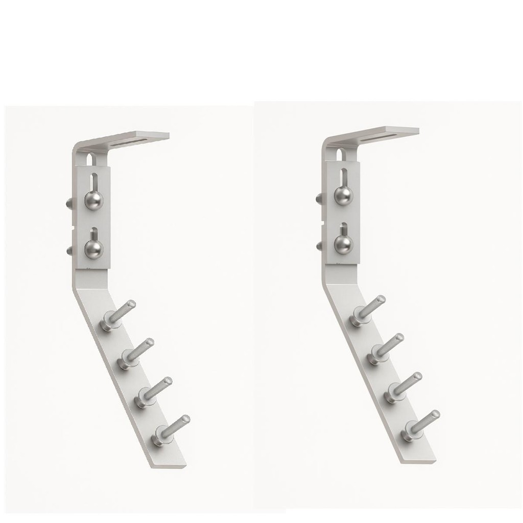 KIT 2 SUPORTE DE FIXAÇAO TIPO KALHETA CANALETAO INOX 304