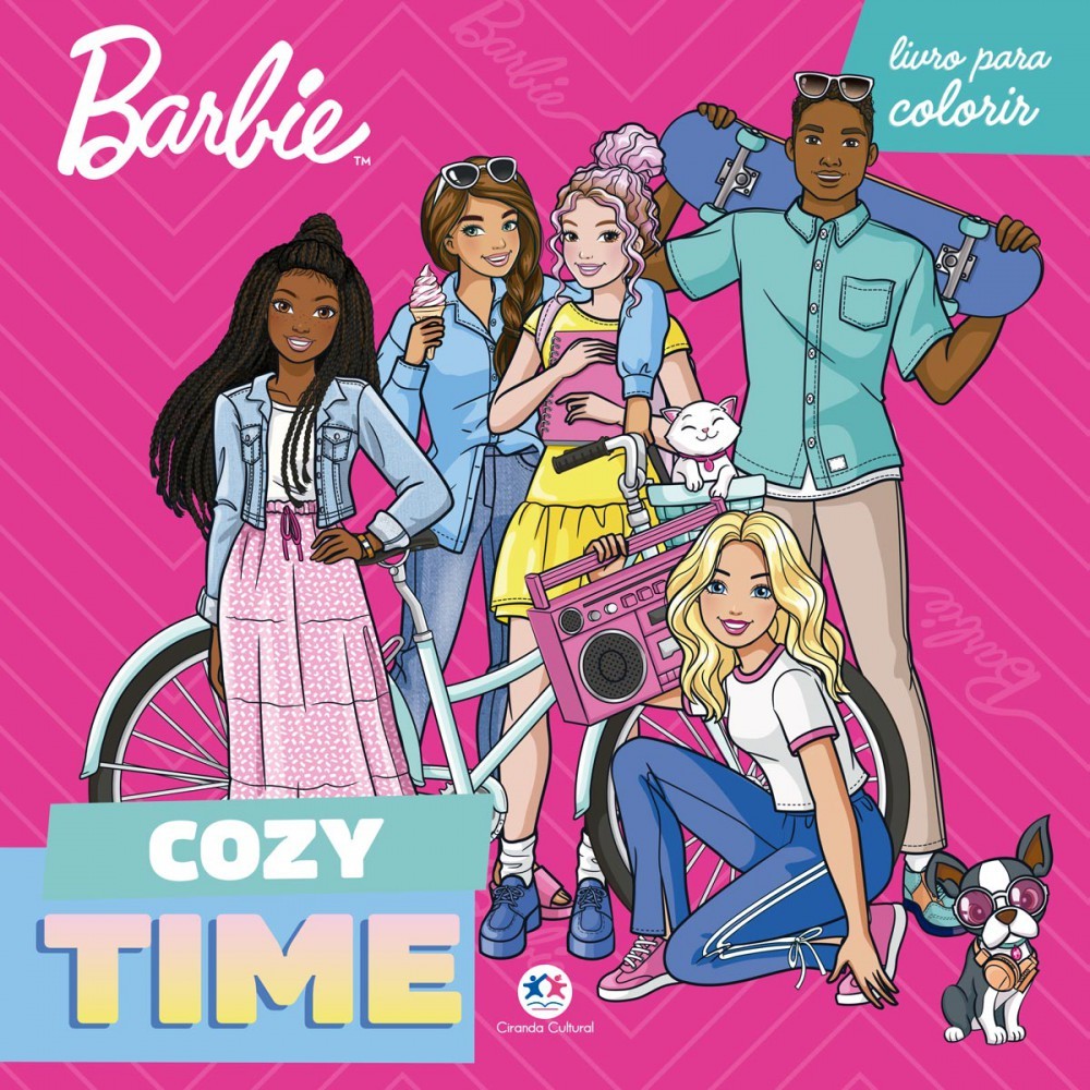Livro Barbie - Cozy time em Oferta na Shopee