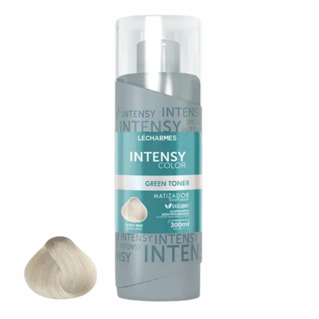 Matizador LèCharme´s Intensy Color Green Toner 300ml em Oferta na Shopee
