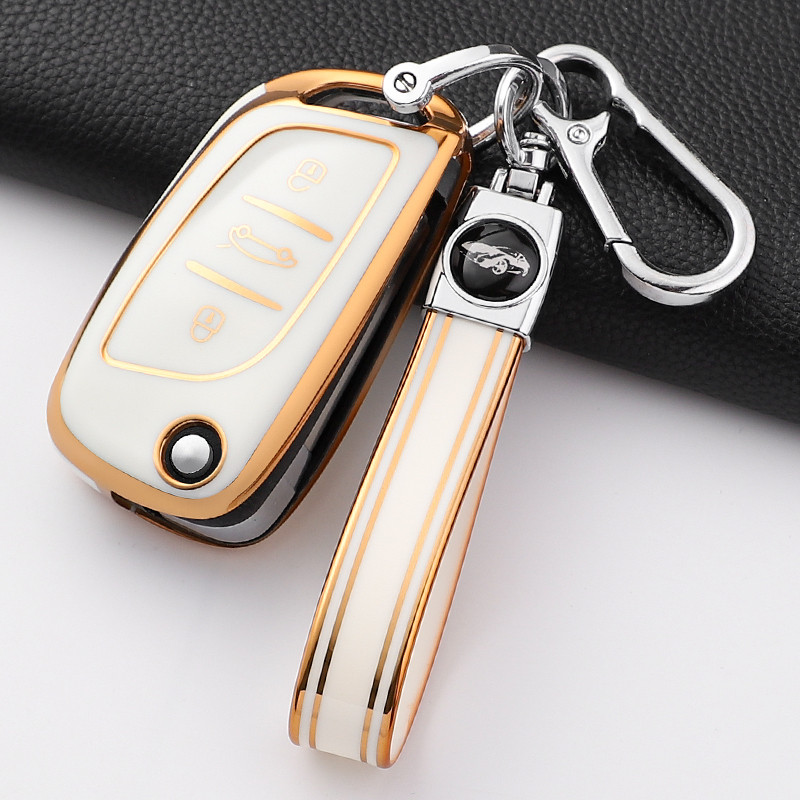 Nova Capa TPU Para Chave De Carro , Protetora Peugeot 306 407 807 Citroen