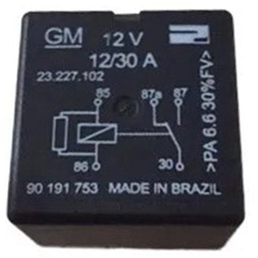 Rele Ignição Gm Astra Zafira Vectra 12v 12 30a 90191753