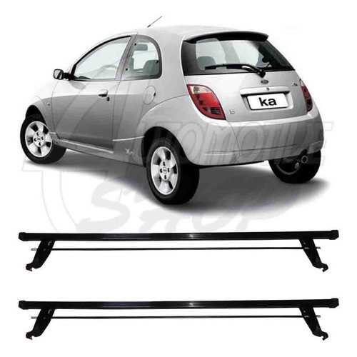 Rack Teto Roca Bagageiros Ford Ka 2000 Até 2007 2 Pts 1200