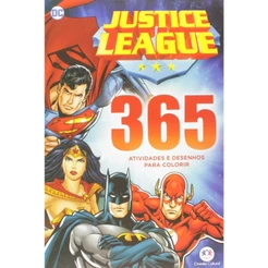Liga da Justiça - 365 atividades e desenhos para colorir