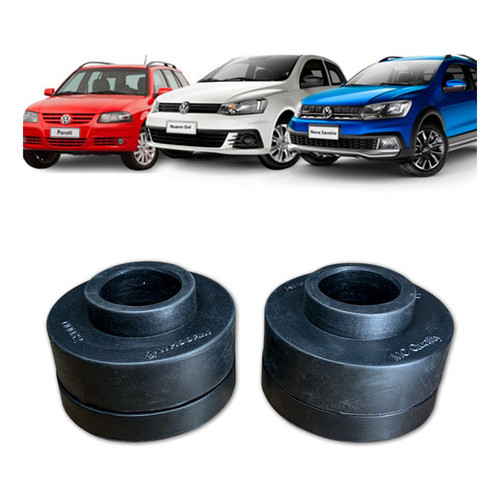 Gol Parati Saveiro Kit Lift Traseiro +Complementar Eleva 5cm em Oferta na Shopee