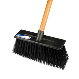 Vassourão Gari Pratik Robusto de Plástico 280 x 80mm com Cabo 1,4m 2 Volumes Embalagem com 6 Unidades em Oferta na Shopee