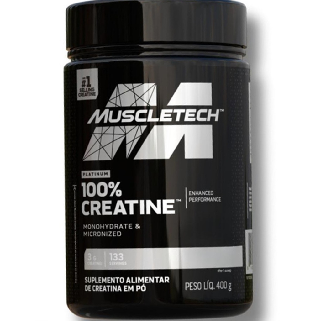 Creatina Monohidratada 100% Creatine Muscletech  400g