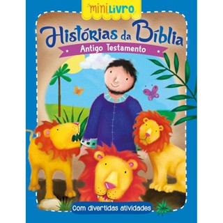 KIT Com 12 Livrinho Histórias da Bíblia | Antigo testamento em Oferta na Shopee