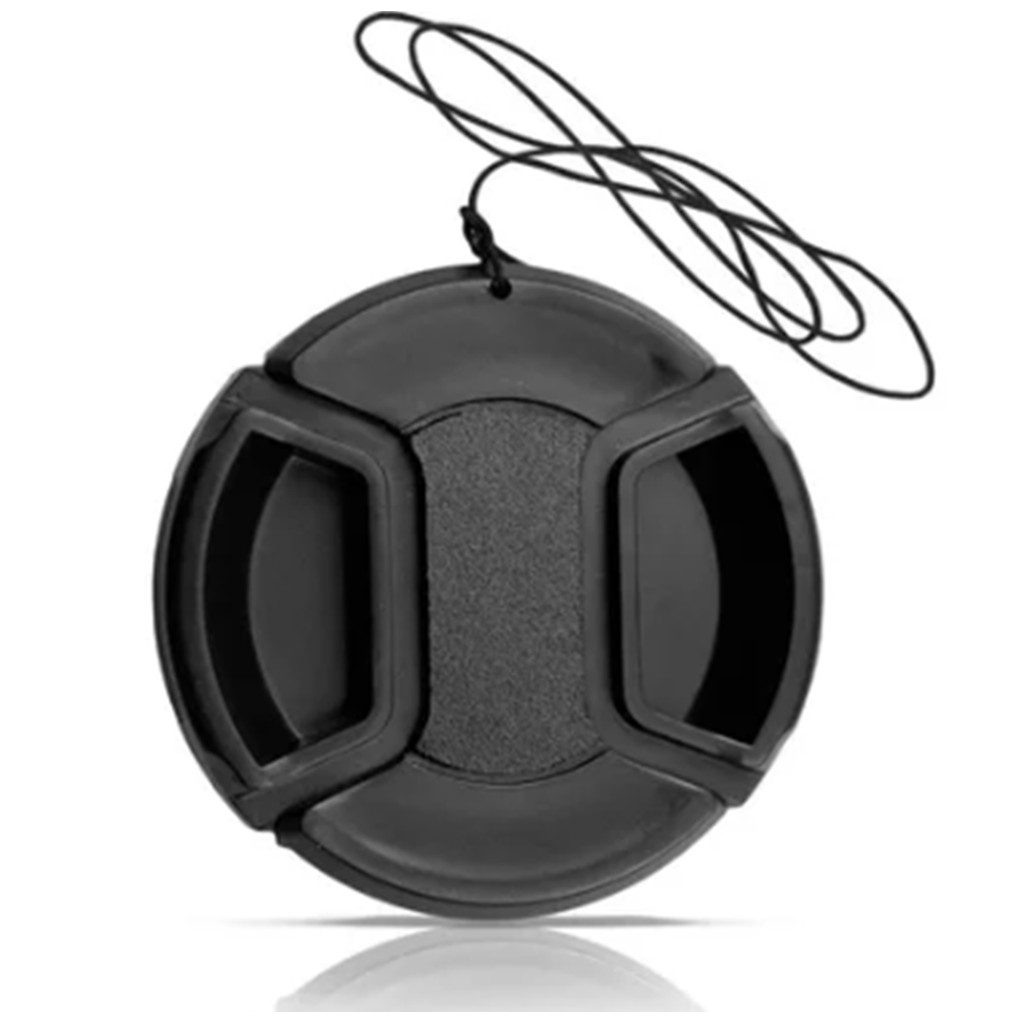 Tampa de Proteção Frontal p/ Lente Objetiva c/ Diametro Ø 62mm s/ logo