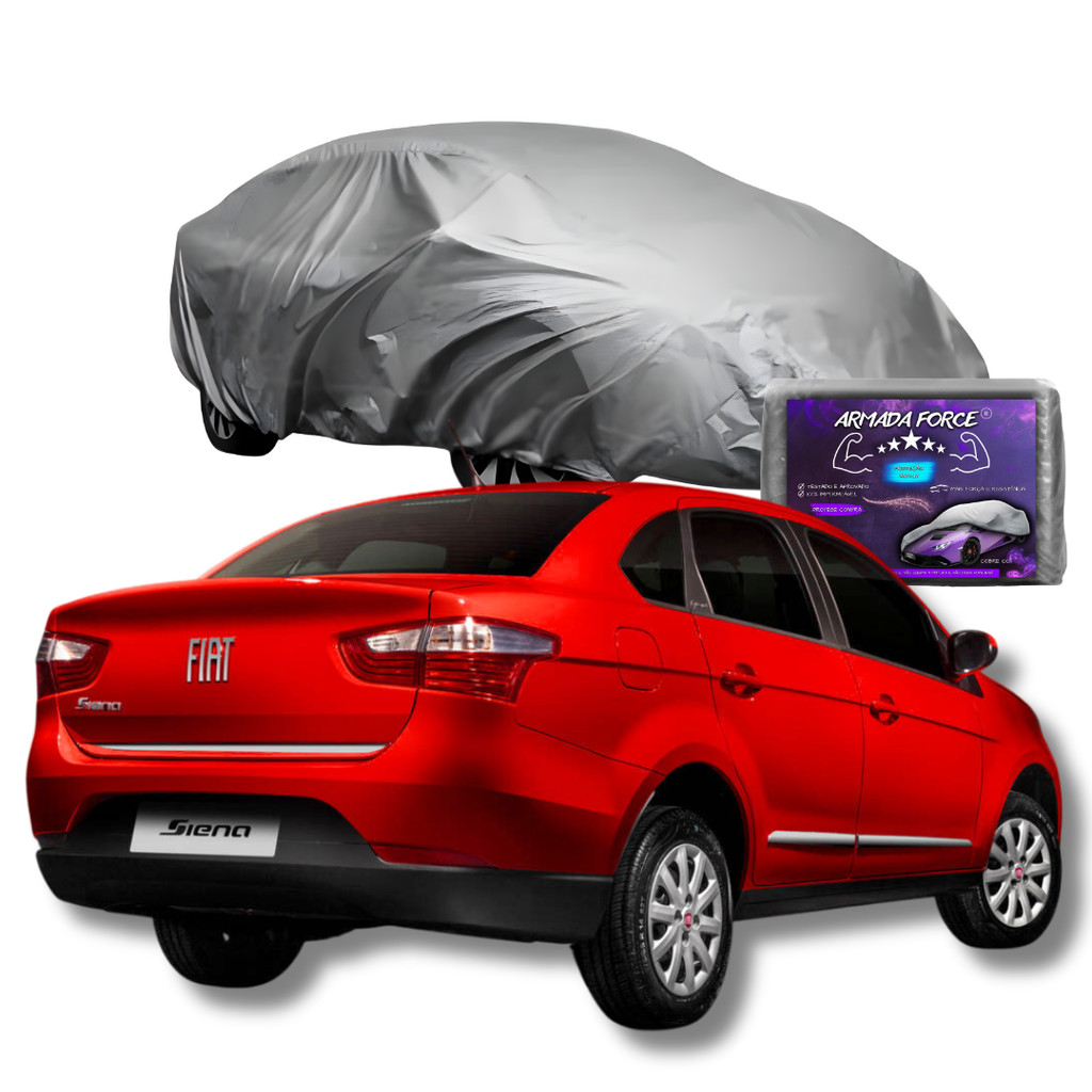 Capa Cobrir Carro Grand Siena Impermeável Com Forro e Sem Forro em Oferta na Shopee