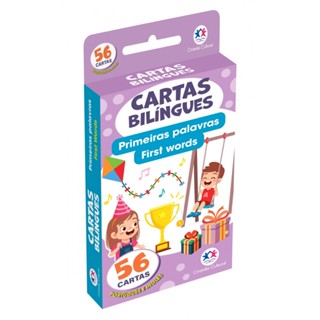 Livro Flash cards Flash Cards Cartas Bilíngues - Primeiras palavra em Oferta na Shopee