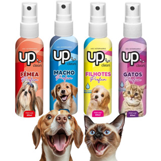 Perfume Up Clean Para Cães e Gatos 60mL em Oferta na Shopee