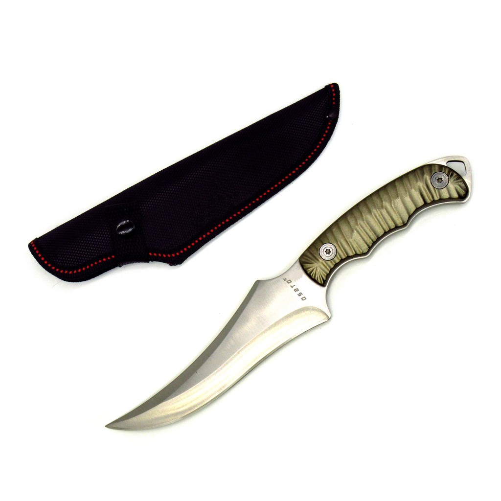 Faca Profissional Rambo Caça Pesca Militar Full Tang +bainha preta