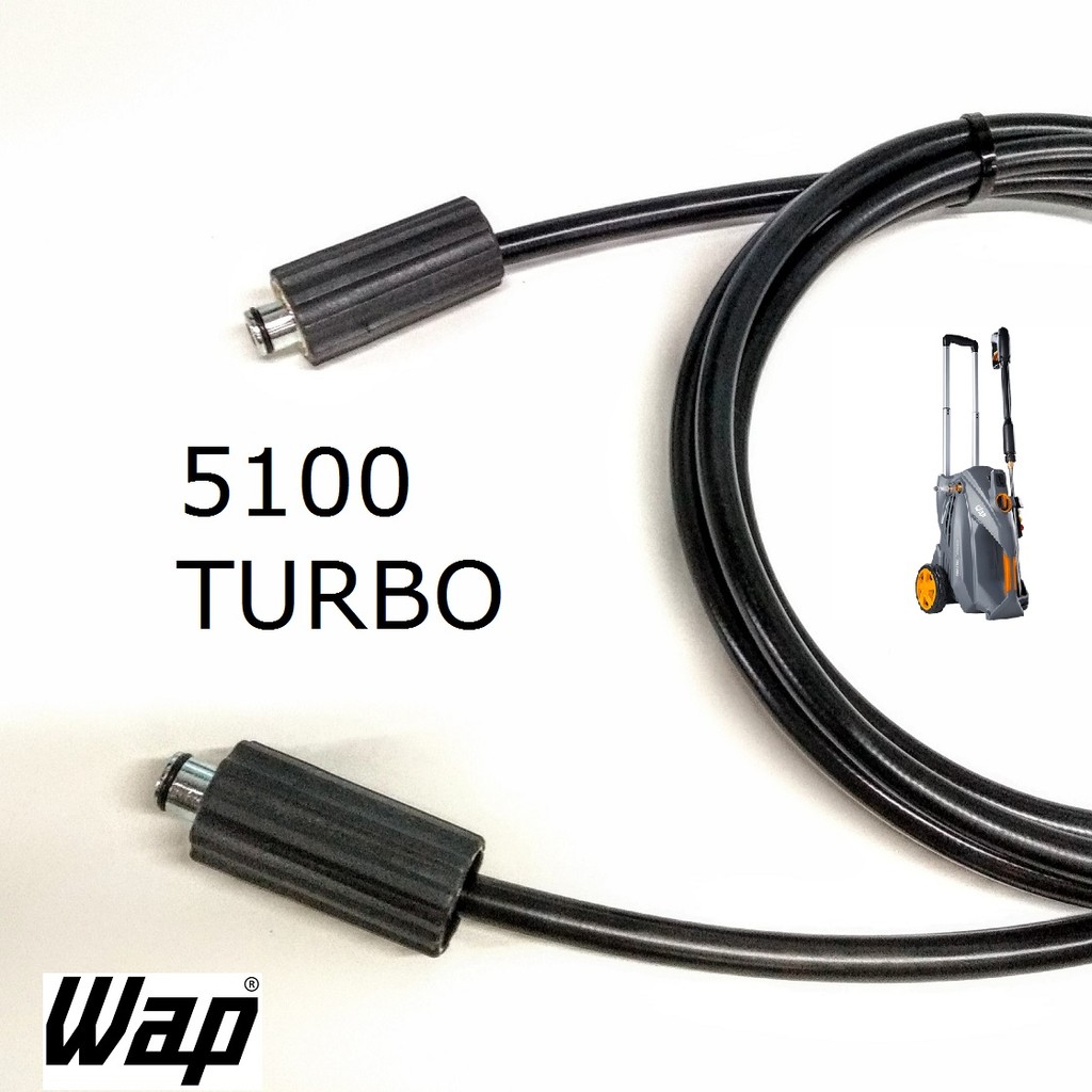 Mangueira Lavadora Alta Pressão AÇO 5100 TURBO WAP