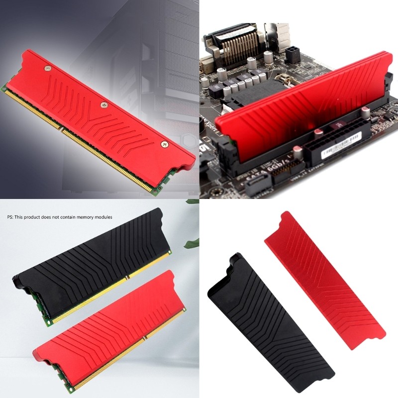 Li * Memória Dissipador Calor Alumínio Radiador Colete Almofada Dissipação Para Desktop DDR5