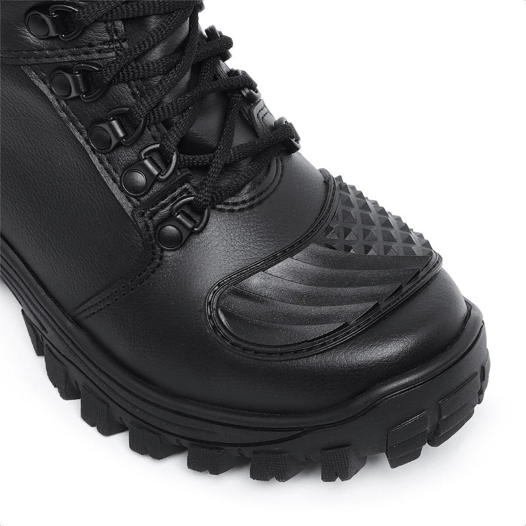 Coturno policial militar  confortável Lughato Oficial