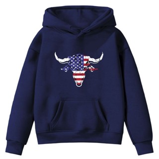 Moletom Infantil Touro USA Agro Country Farm Campo Bolso Canguru Capuz em Oferta na Shopee