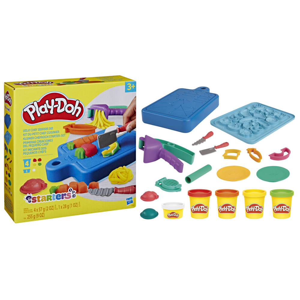Conjunto Play-Doh Little Chef com 14 acessórios - Mom & Baby