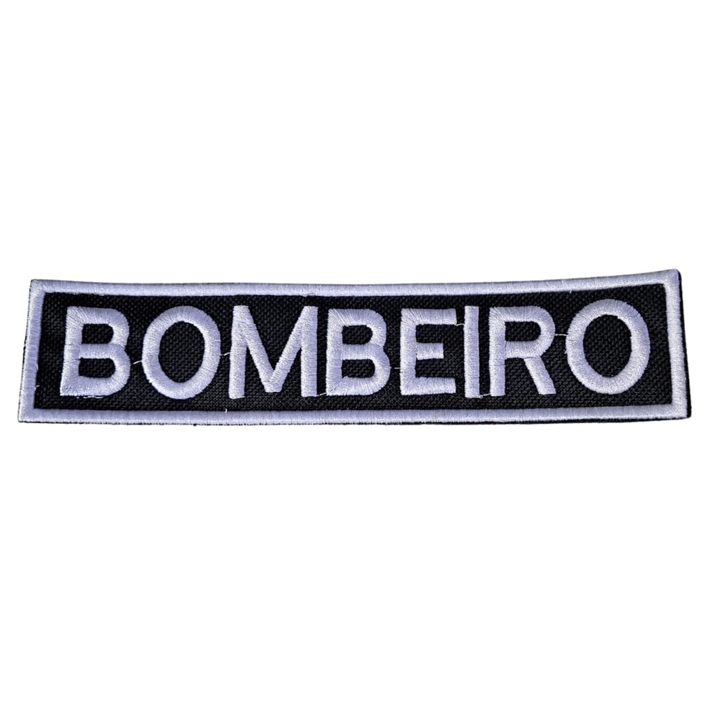 Patch Bombeiro  Bordado Mira