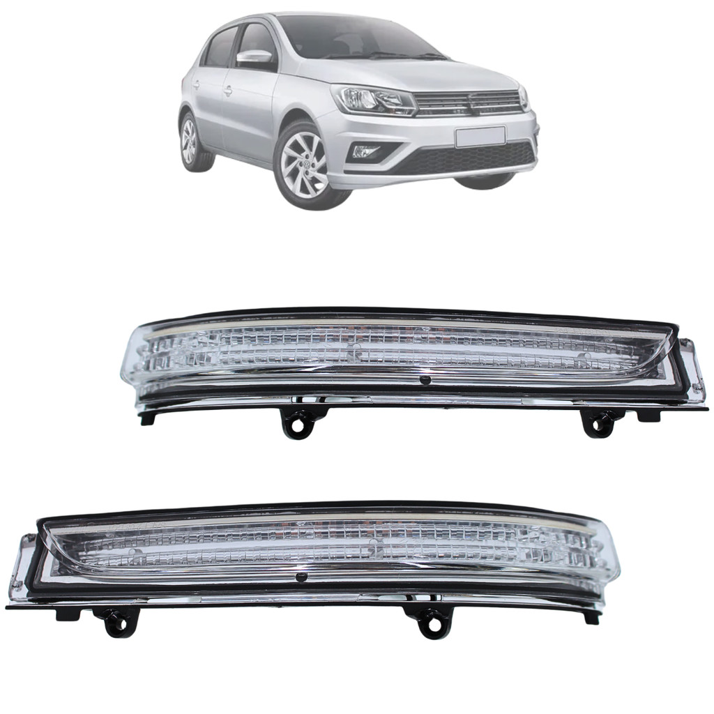 Kit 02 Pisca Seta Do Retrovisor Saveiro Gol UP 2013 Até 2021 Original