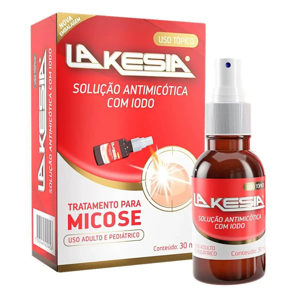 La Kesia Solução Antimicótica 30ml | Combate Micoses e Micose de Unha