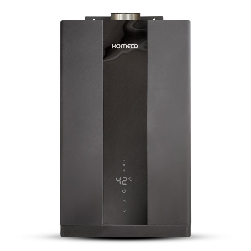 Aquecedor de Água a Gás Natural Komeco Preto 16BK Home Bivolt