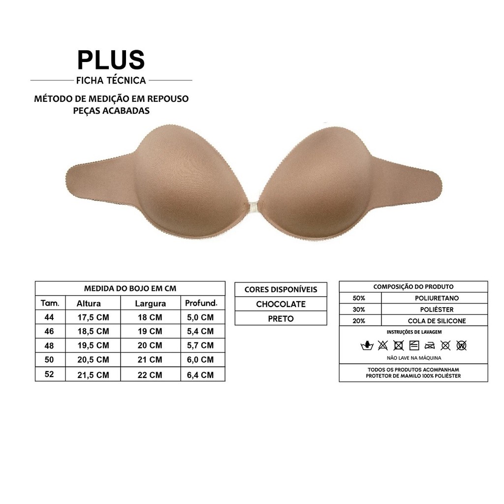 Sutiã Adesivo Plus Size: Onde Comprar | BuscaProdutos