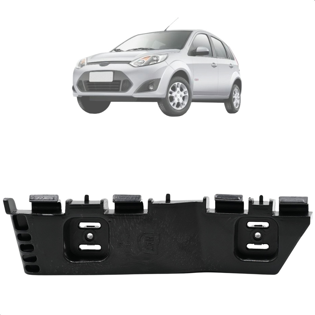 Guia de Para Choque Dianteiro Fiesta 2010 Até 2014